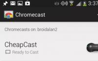 使用CheapCast将您的Android平板电脑变成Chromecast