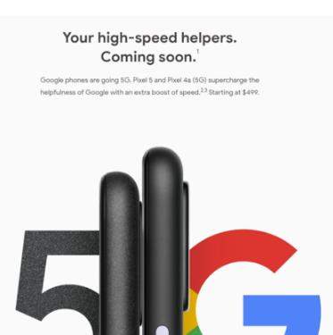 谷歌Pixel 5参数配置曝光:5.78英寸+骁龙765G
