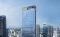 未来迈阿密摩天大楼的托马斯布拉沃墨水租赁