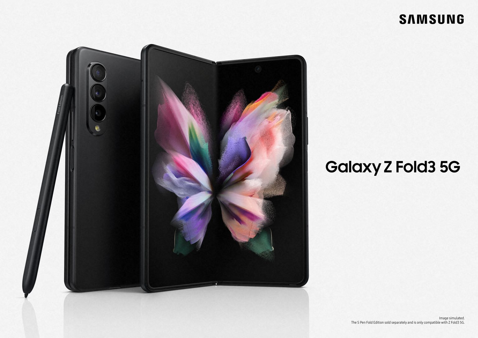 搭载屏下摄像技术 三星Galaxy Z Fold3 5G发布