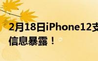 2月18日iPhone12支持5G吗？设置网络接口信息暴露！