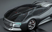 受奥迪启发的FTron设计理念是一款核动力超级跑车