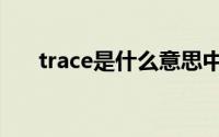 trace是什么意思中文（trace的意思）