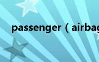 passenger（airbag是什么意思车上的）