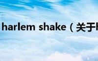 harlem shake（关于harlem shake的介绍）